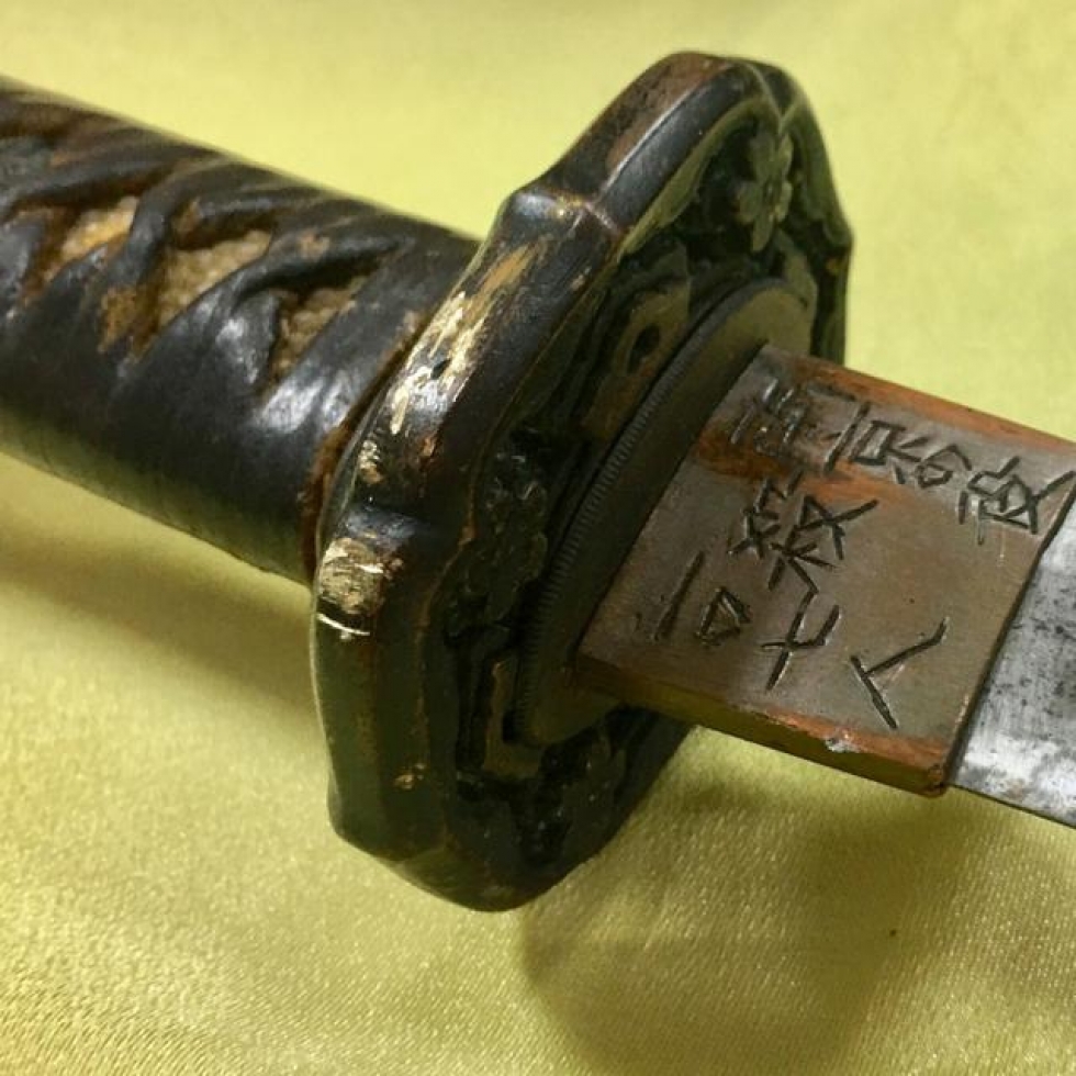 Espada marcada pelo ferreiro